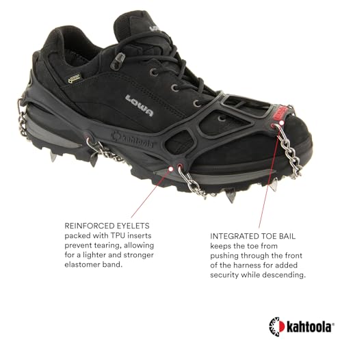 Kahtoola FBA_855333000513 Microspikes Footwear Traction For Winter Trail Hiking & Ice Mountaineering thumb #2