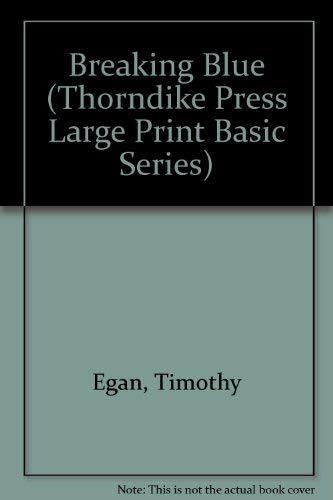 Breaking Blue (Thorndike Press Large Print Basi... [Large Print] 1560545143 Book Cover