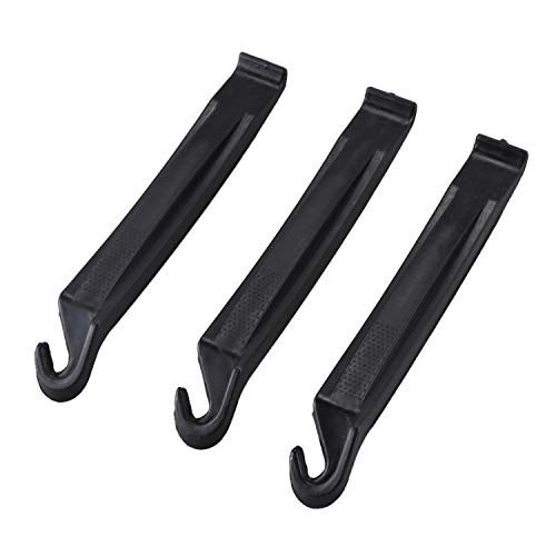 Kqcibz Bike Bicycle Detachable Wheel Tire Levers Repair Tool Plastic Black Hardened