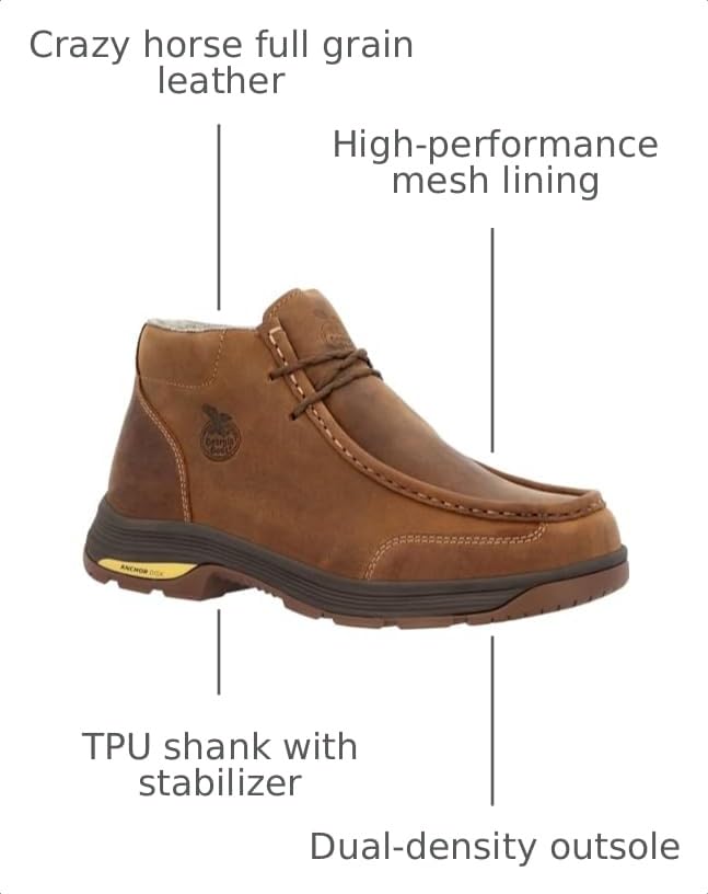 Image of Georgia Boot Men's Athens SuperLyte Waterproof Wallabe