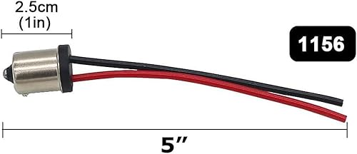 Miniatura 3 de iJDMTOY 11567506 Adaptador macho Arnés de cableado compatible con la lámpara delanteratrasera de la motocicleta del coche Luces de señal de giro