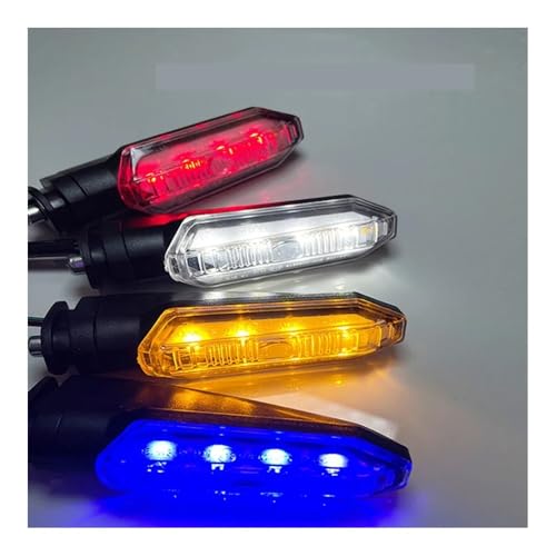 Clignotants LED moto fluide pour feux de circulation diurnes 12V