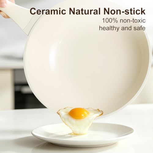 UMETRE 11 Inch Ceramic Coated Wok
