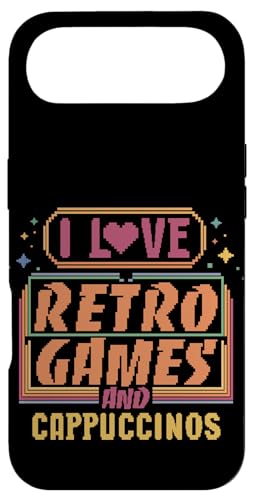 I Love Retro Games and Cappuccinos Q[}[R[q[ X}zP[X iPhone Air p