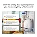 SHELFY Smart Refrigerator Device | Extends Food Freshness and Reduces Food Waste | Removes Bad Odors | IoT Technology | Photocatalytic and Washable Filter | USB-C Charging