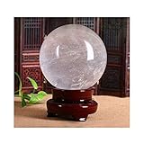 3. Esta bola de cristal utiliza cristal de buena calidad.La bola de cristal tiene muy buena transparencia, un círculo completo y buena textura.La bola de cristal hermosa también se puede utilizar como decoración después de que se coloca.Esta es una muy buena bola de energía.
