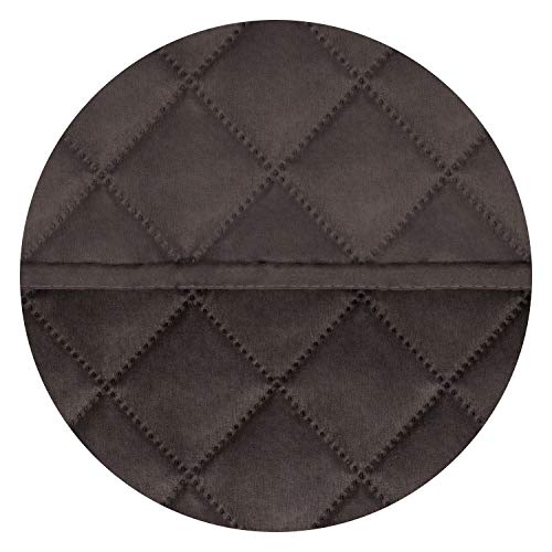 Image of PureFit Reversible Quilted Sofa Cover, Water Resistant Slipcover Furniture Protector, Washable Couch Cover with Non Slip Foam and Elastic Straps for Kids, Pets (Oversized Sofa, Chocolate /Chocolate)