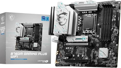 MSI B760M Gaming Plus WiFi Intel Core i5 14400 multitache bureautique
