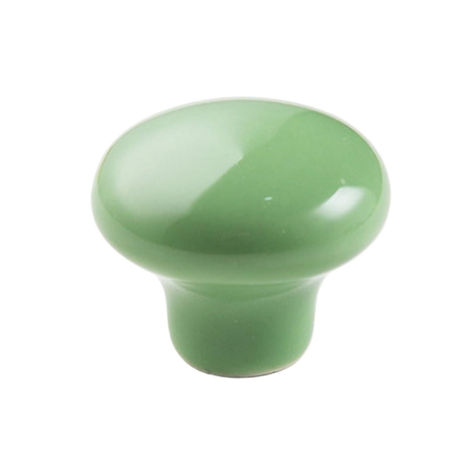 Zeahkri Green Cute Cabinet Handle 10Pcs Color Ceramic Drawer Handle Modern Minimalist