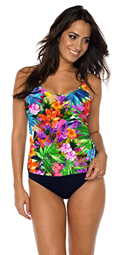 Kechika Women' D & DD Tankini Swimwear Top"Natalie" NMU (32/34 D)