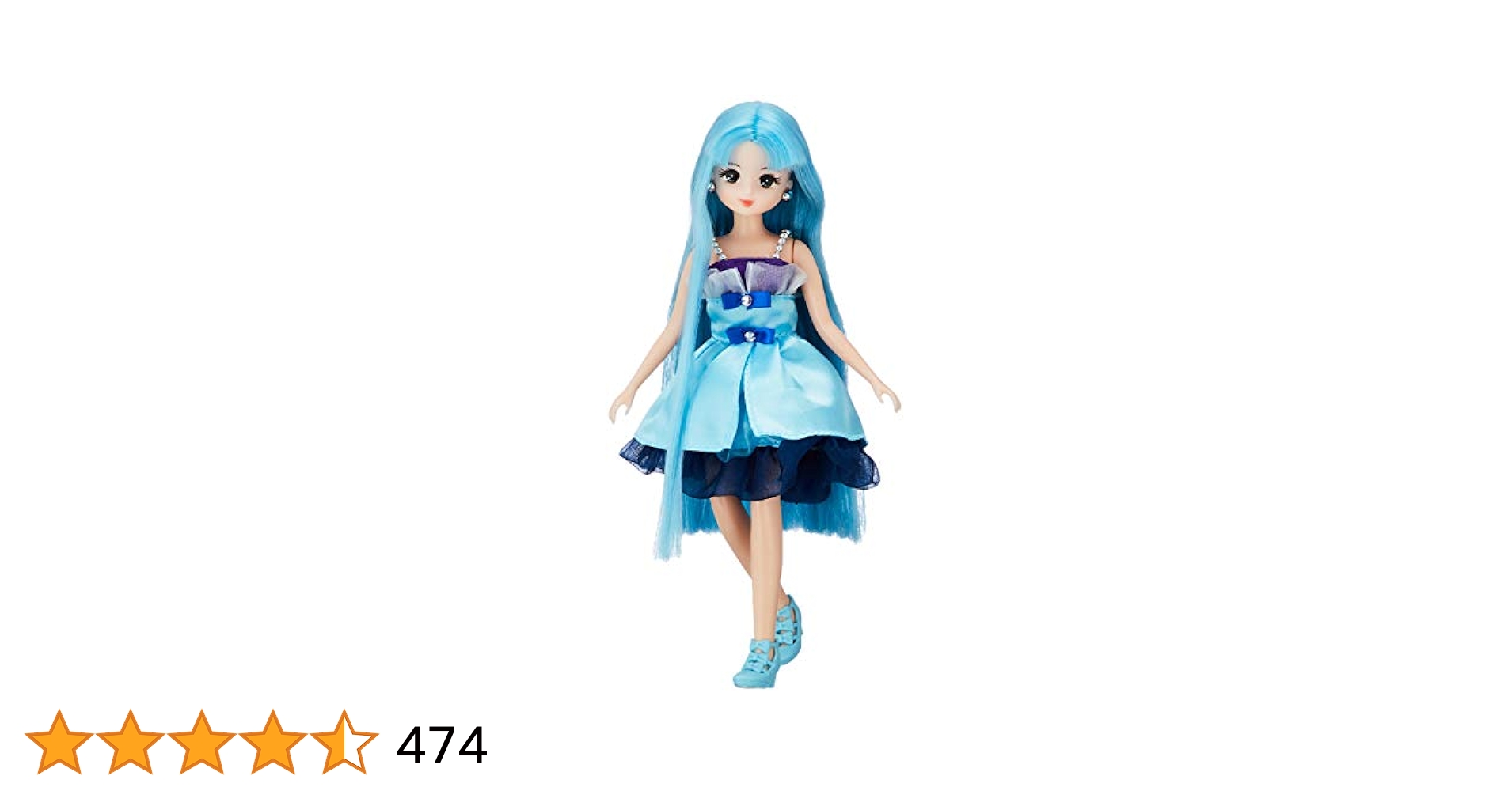 リカちゃん ドール 薔薇ドレス アクアカールドレスセット レディローズ｜商品情報｜リカちゃん