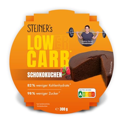 STEINER´s Schokokuchen | 98% weniger Zucker | glutenfrei | low carb
