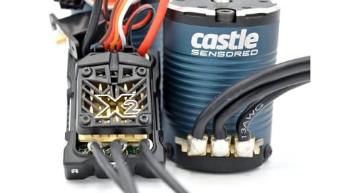 Castle Creations Mamba Micro X2, 16.8V, WP Sensored ESC (4.0mm) - 1406-2280KV SENSORED Combo