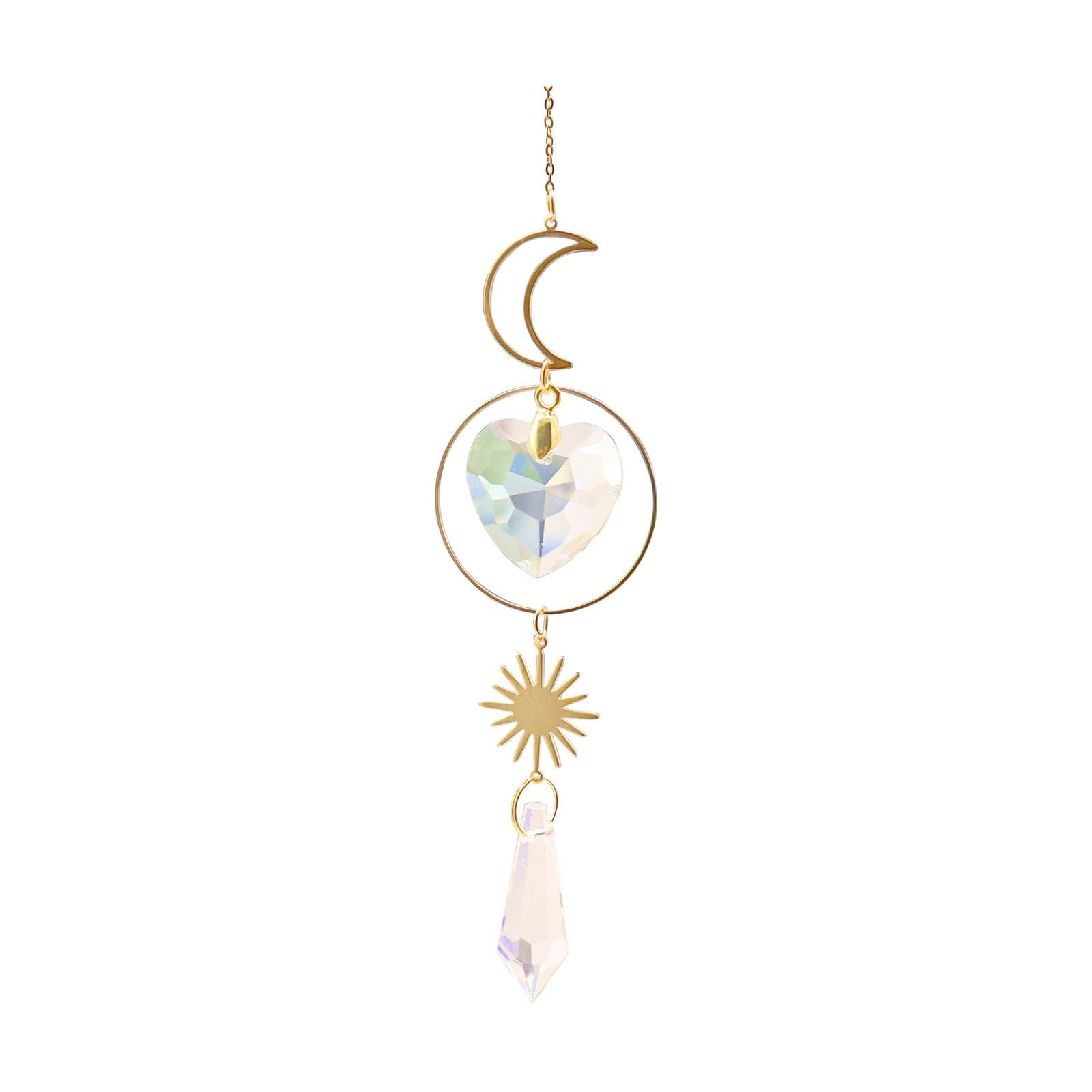 Crystal Suncatcher Rainbow Maker Yard Patio Window Hanging Decor Sun Catcher Style 7-image-45