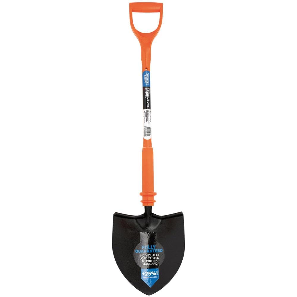Draper 82639 ekspert okrągła łopatka do ust w pełni izolowana i solidna kuta