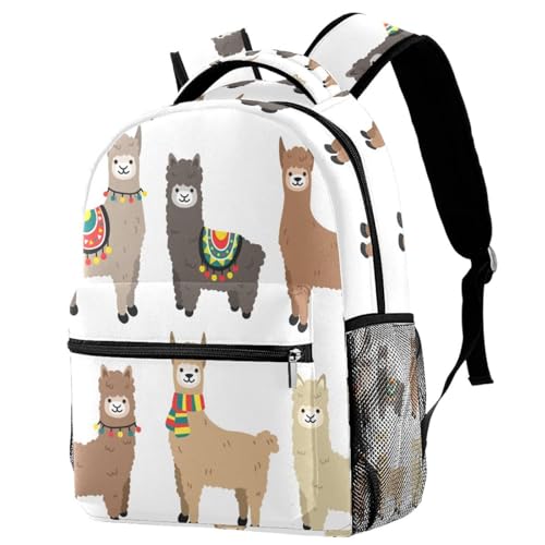 Sac à dos école alpagas, le cadeau parfait pour garçons et ados