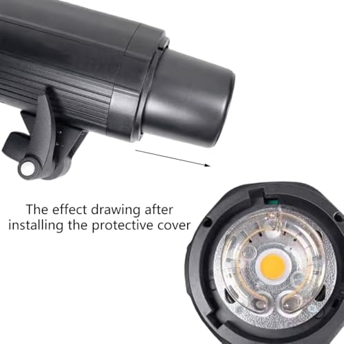 Image of Professional Flashing Light Protectors Covers for Studio Photography 99x58mm and 99x105mm Bowens Mount Bowens