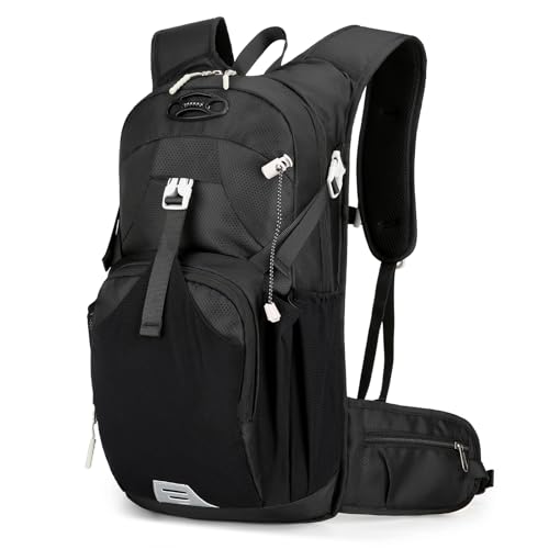 Outplea Fahrradrucksack Wasserdicht mit Helmnetz, MTB Rucksack...