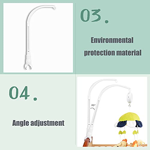 Supporto per campanello per lettino per bambini