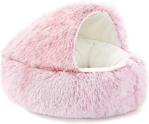 kxptso 犬 ベッド 冬 暖かい ドーム おもしろ 洗える 小型犬 ふわふわ 猫べッド 冬 可愛い ハウス 貝殻型 滑り止め加工 ペットはうす ドーム 冬 犬 ぐっすり眠る もこもこ 柔らかい 猫 ベッド 洗える 犬猫兼用 室内用 保温防寒 冬寒さ対策