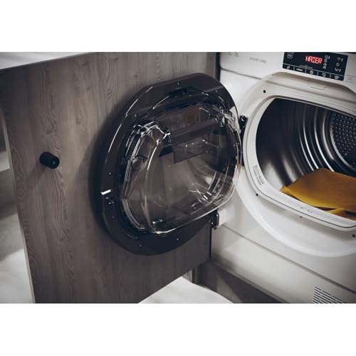 HDBIH7A2TBEX Series 4 Integrated Heat Pump Tumble Dryer, 7kg, WiFi Enabled, Built-In, Energy Efficient, Sensor Drying, Quiet Operation, White - Image 7