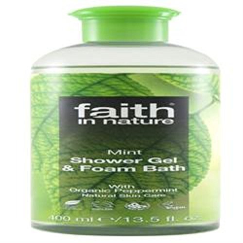Buy Faith In Nature Mint Shower Gel & Foam Bath 400ml Online at Low Prices in India Amazon.in