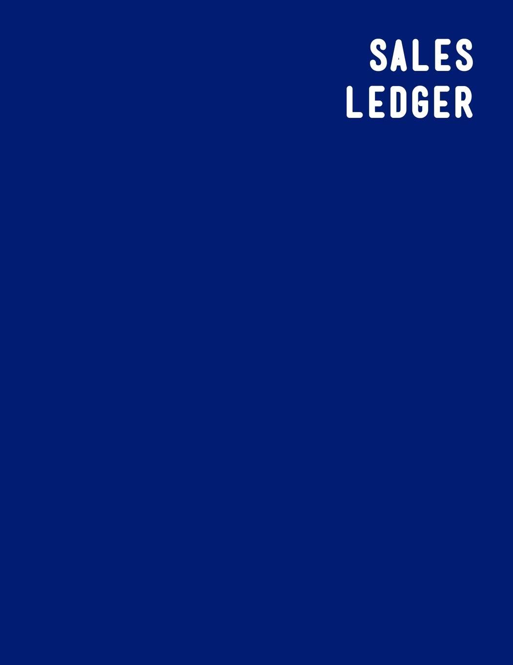 Sales Ledger: Blue online seller profit tracking logbook | For arbitrage resellers and website owners looking to grow and track sales