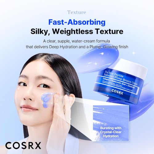 COSRX The Blue Copper Peptide Bakuchiol Cream, Korean Anti-Aging, 1.76 oz - image 3