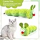 Katzenminze Spielzeug, 2 Stück Katzen Spielzeug, Interaktives Katzenspielzeug, Raupe Plüsch Katzenkissen mit Katzenminzen, Weiches Langlebiges Katzenspielzeug, Cat Toys für Katzen Zahnpflege