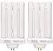2 Pack Verilux CFML27VLX Natural Spectrum Replacement Bulb, 27 Watts