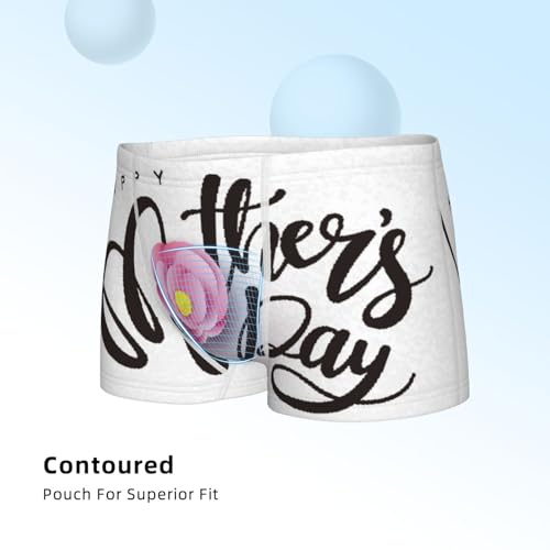 Boys' Cotton Boxer Brief Soft Underwear-Happy Mother'S Day (3)4