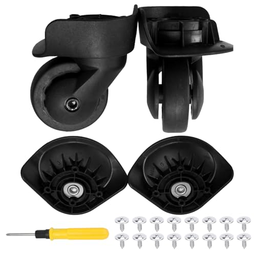 �X�[�c�P�[�X �L���X�^�[ �����p �É� �^�C�� 360�x��] 4�Z�b�g ���ϋv �C�� �p�[�c �z�C�[�� �ȒP��t �H��t�� �L�����[�P�[�X ��C�p ���s�o�b�O�p �X�[�c�P�[�X�C���L�b�g �u���b�N (A65�� 4�Z�b�g)