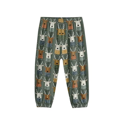 Image of Unisex Little Kids Yoga Trousers Bohemian Beach Pants Baggy Harem Activewear for Boys and Girls Age 3-10