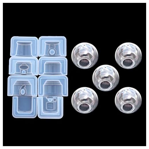 XIANSHI New 4 Styles Handmade Classic Glass Candy Twirling Gumballs Machine Resin Mold Funny Game Toy Pendant Resin Mold Art Crafts, DIY Silicone Moulds Handmade Crafts Tool Meaningful Handmade Works