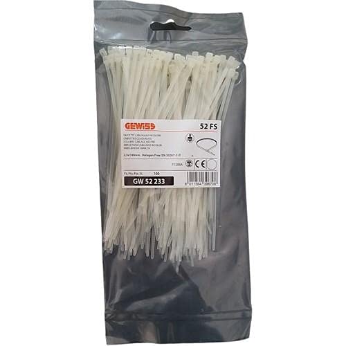 Gewiss Fascetta Cablaggio 2,5X140, Incolore