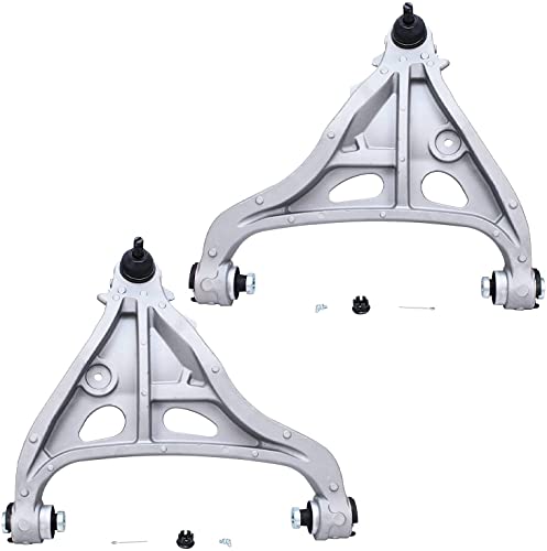 Image of Detroit Axle - 4WD Front End Control Arms Kit for 2005-2008 Ford F-150, 2006-2008 Lincoln Mark LT, 4 Upper & Lower Control Arms 4 Tie Rod Ends 2007 Replacement - 8pc Set