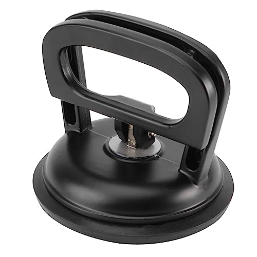 FUNOMOCYA 1pc Glass Suction Cup Heavy Duty Suction Cup Single Suction Cup Aluminum Suction Cups Heavy Duty Window Regulator Carrying Tool Glass Mover Glass Lifter Tile Lifter Rubber Black