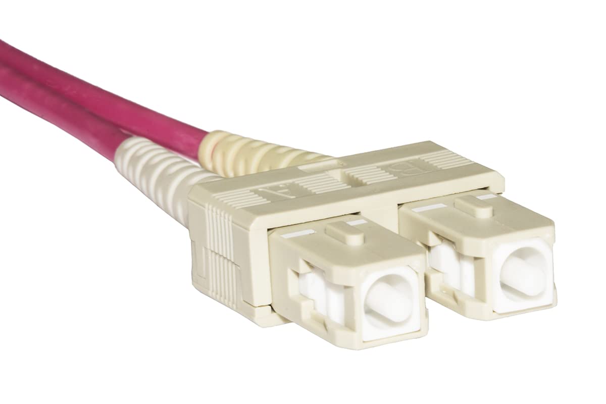 LINK Câble fibre optique LC A SC multimode Duplex OM4 50/125 m 50 m