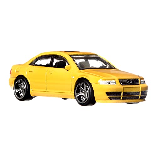 Hot Wheels Vehículo Audi S4 Quattro escala 1:64 miniatura 3