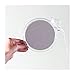 iDesign Fog-Free Suction Shower Shaving Mirror, Fogless Mirror for Bathroom, Bath Tub, 8.25