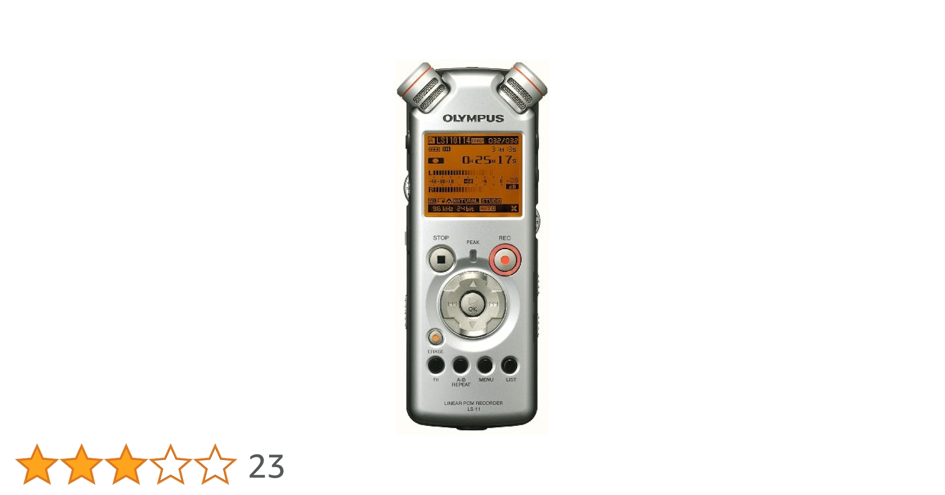 LINEAR PCM レコーダー LS-11 Olympus Amazon | OLYMPUS リニアPCMレコーダー LS-11 | OLYMPUS