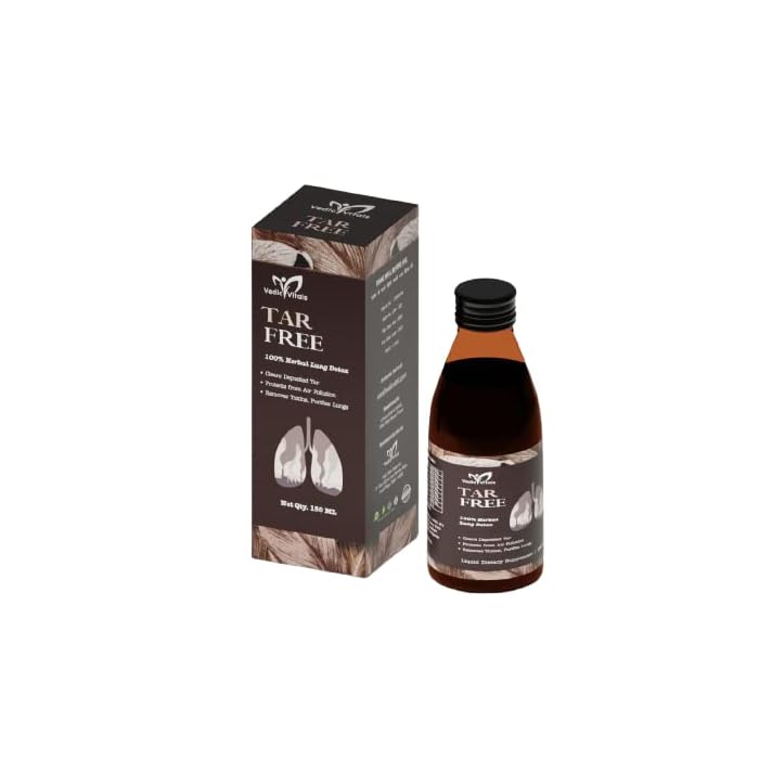 Buy Vedic Vitals Tar Free™ Lung Detox Syrup For Smokers Lungs