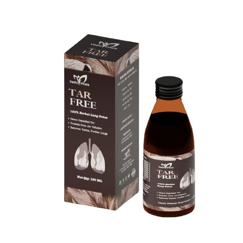 Buy Vedic Vitals Tar Free™ Lung Detox Syrup For Smokers Lungs