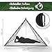VON STEINEICH® Moskitonetz [Reise] Handliches Reise Moskitonetz | 220cm x 170cm | Super leichtes Reise Mückennetz in praktischer Reisetasche | Perfekt für Wandern, Camping und Urlaub | Mückennetz Bett