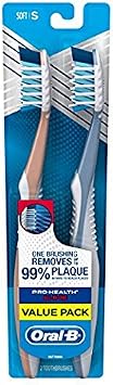 Oral-B Pro Health All-in-One 40 S Soft Cross Action Brush Twin Pack