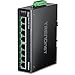 Produktbild TRENDnet TI-PG80B 8-Port PoE+ Switch Industrial Gigabit DIN-Rail (24-56V), schwarz