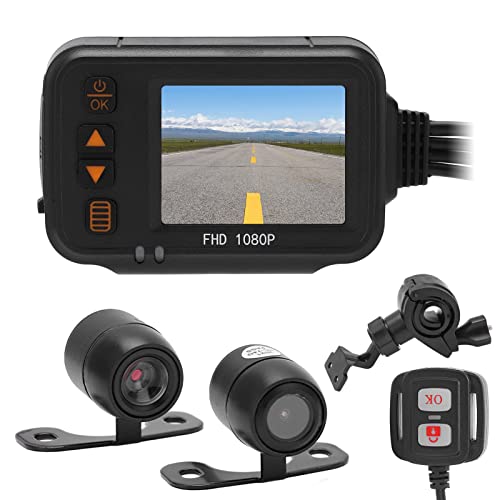 Motorcycle Dash Cam, 3" Screen Motorbike Camera Front and Rear Dual Lens, Waterproof Motorcycle Video Driving Recorder Camera Sports Action Camera for Off Road - Image 7