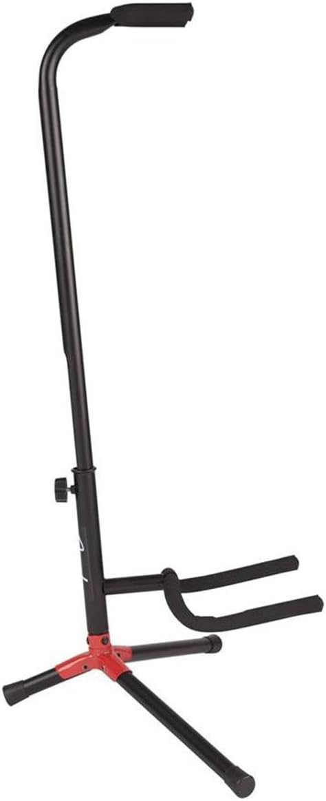 Fender Adjustable Guitar Stand, Black/Red