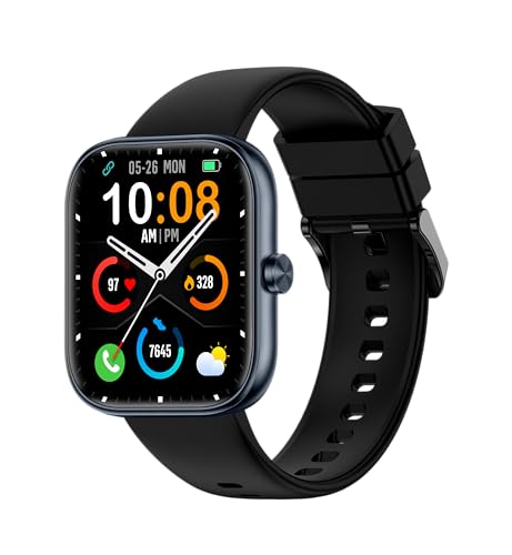 Smart Watch for Men Women, 1.83' HD Touchscreen Fitness Watch with Bluetooth Call&Message Notifications, 110+Sport Modes, 24/7 Heart Rate/Sleep Monitor, IP68 Waterproof Fitness Tracker for Android iOS