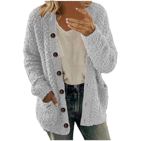 Cardigan femme gris foncé 5XL Cover